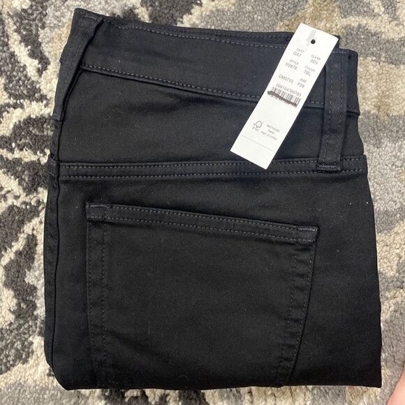 J. Crew Petite 9" mid-rise stretchy toothpick jean in new black - Picture 4 of 6